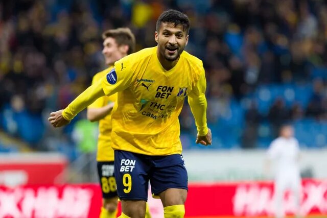 عکس آرشیوی است گلزنی محبی در جام حذفی روسیه