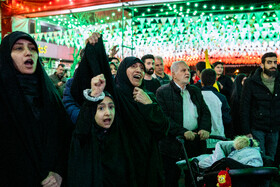 تجمع اعتراضی مردم تهران در محکومیت ترور سرداران محمدرضا زاهدی و محمدهادی حاجی رحیمی
