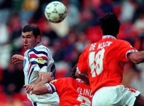 تمام گل‌های زیدان در جام جهانی