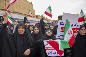 تجمع مردم شیراز در محکومیت حمله رژیم صهیونیستی به کنسولگری ایران در سوریه