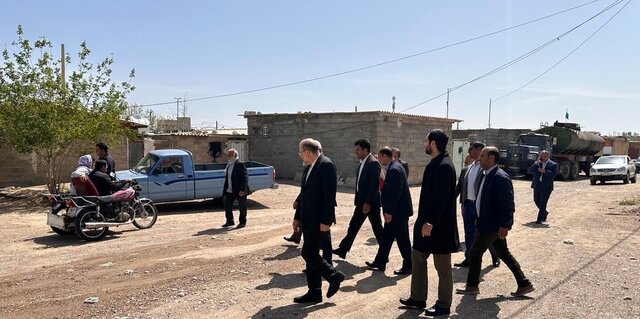 بررسی مشکلات شهرک شهید رجایی فسا با حضور رئیس کل دیوان محاسبات کشور