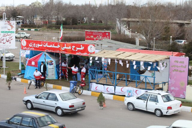 بهره‌مندی ۲۴۰ هزار نفر از خدمات نوروزی هلال احمر البرز