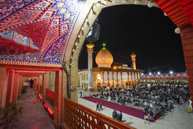 لیالی قدر؛ شب بیست و سوم ماه مبارک رمضان - حرم حضرت شاهچراغ(ع)