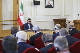نشست رضا نجفی، معاون حقوقی و بین المللی وزیر امور خارجه با سفرا و روسای نمایندگیهای خارجی