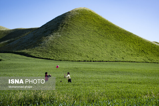 سرسبزی و طراوت بار دیگر به منطقه گردشگری «خالدنبی» برگشت
