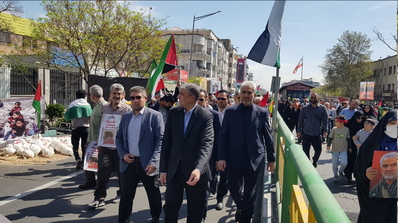 راهپیمایی روز قدس در ایران/ تشییع پیکر شهدای راه قدس در تهران