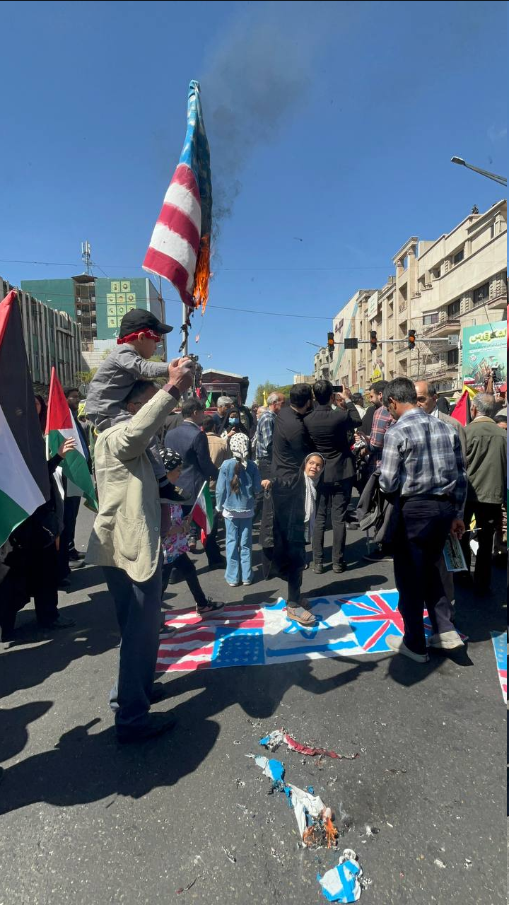 راهپیمایی روز قدس در ایران/ تشییع پیکر شهدای راه قدس در تهران