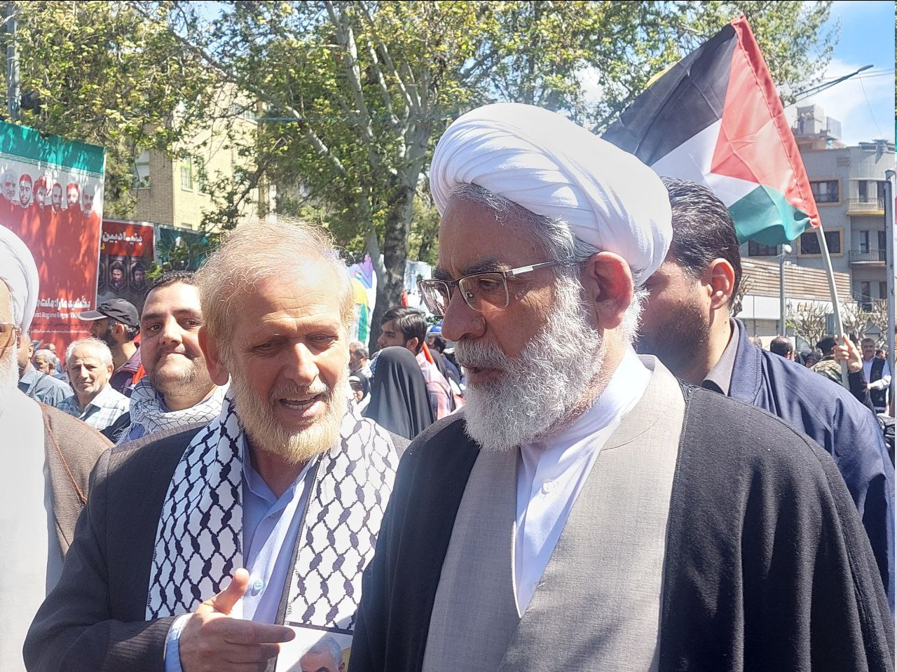 راهپیمایی روز قدس در ایران/ تشییع پیکر شهدای راه قدس در تهران