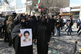 راهپیمایی روز قدس در اردبیل