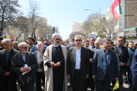 راهپیمایی روز قدس در اردبیل