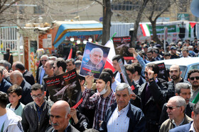 راهپیمایی روز قدس در اردبیل