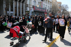 راهپیمایی روز قدس در اردبیل