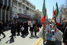 راهپیمایی روز قدس در اردبیل