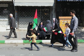 راهپیمایی روز جهانی قدس در گرگان