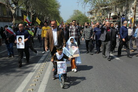 راهپیمایی روز جهانی قدس در گرگان