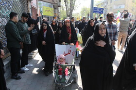 راهپیمایی روز جهانی قدس در گرگان