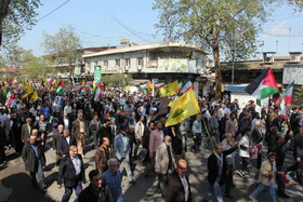 راهپیمایی روز جهانی قدس در گرگان