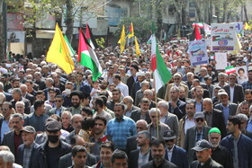 راهپیمایی روز جهانی قدس در گرگان