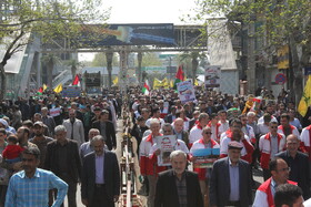 راهپیمایی روز جهانی قدس در گرگان