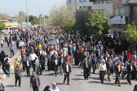 راهپیمایی روز جهانی قدس در گرگان