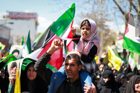 راهپیمایی روز جهانی قدس در زنجان