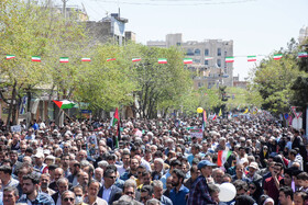 مراسم راهپیمایی روز جهانی قدس در کاشان