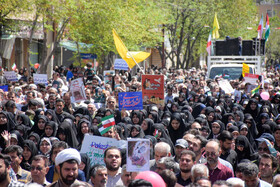 مراسم راهپیمایی روز جهانی قدس در کاشان