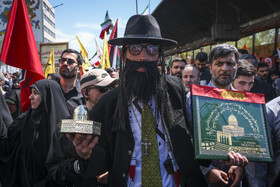 مراسم راهپیمایی روز جهانی قدس در تهران - ۱