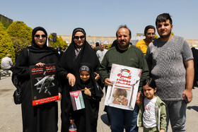 حضور خانوادگی در روز قدس اصفهان