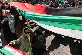 مراسم راهپیمایی روز جهانی قدس در تهران - ۱