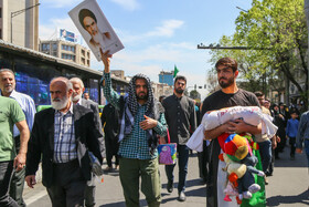 مراسم راهپیمایی روز جهانی قدس در تهران - ۱