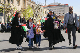 مراسم راهپیمایی روز جهانی قدس در تهران - ۱