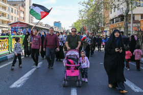 مراسم راهپیمایی روز جهانی قدس در تهران - ۱