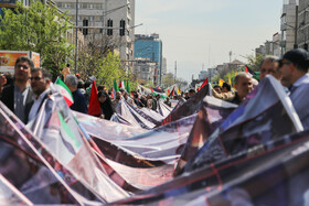 مراسم راهپیمایی روز جهانی قدس در تهران - ۱