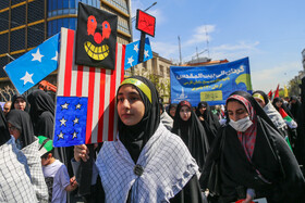 مراسم راهپیمایی روز جهانی قدس در تهران - ۱