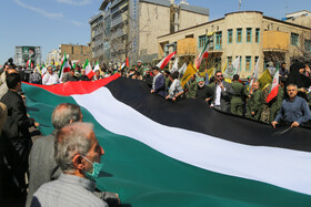 مراسم راهپیمایی روز جهانی قدس در تهران - ۱