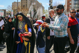 مراسم راهپیمایی روز جهانی قدس در تهران - ۱