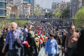 مراسم راهپیمایی روز جهانی قدس در تهران - ۱