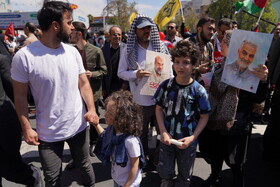 مراسم راهپیمایی روز جهانی قدس در تهران