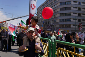 مراسم راهپیمایی روز جهانی قدس در تهران