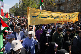 مراسم راهپیمایی روز جهانی قدس در تهران