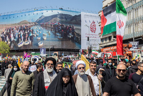 مراسم راهپیمایی روز جهانی قدس در تهران - ۱