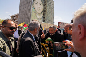 گفت و گوی سعید مرتمراسم راهپیمایی روز جهانی قدس در تهران
