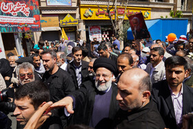 سید ابراهیم رییسی رییس جمهور در مراسم راهپیمایی روز جهانی قدس در تهران