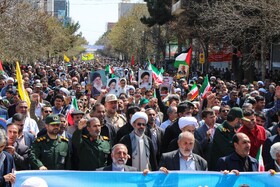 راهپیمایی روز جهانی قدس در بحنورد