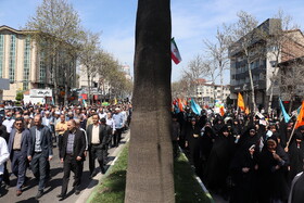 راهپیمایی روز قدس در رشت