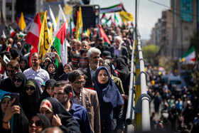 مراسم راهپیمایی روز جهانی قدس در تهران -۴