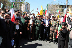 راهپیمایی روز جهانی قدس در زنجان