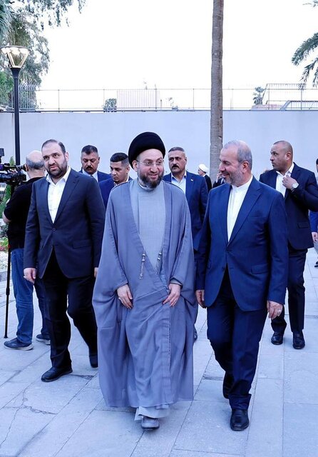 قدردانی عمار حکیم از تلاشهای ایران در حمایت از مساله فلسطین