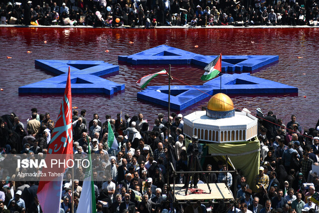 تجدید میثاق اصفهانیها با آرمانهای قدس شریف